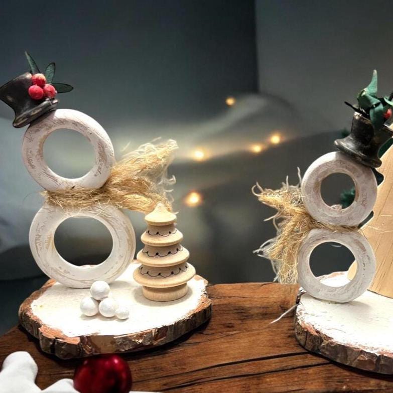 Wooden Craft Ring – Natural Maple for Diy Macrame and Teething Toys