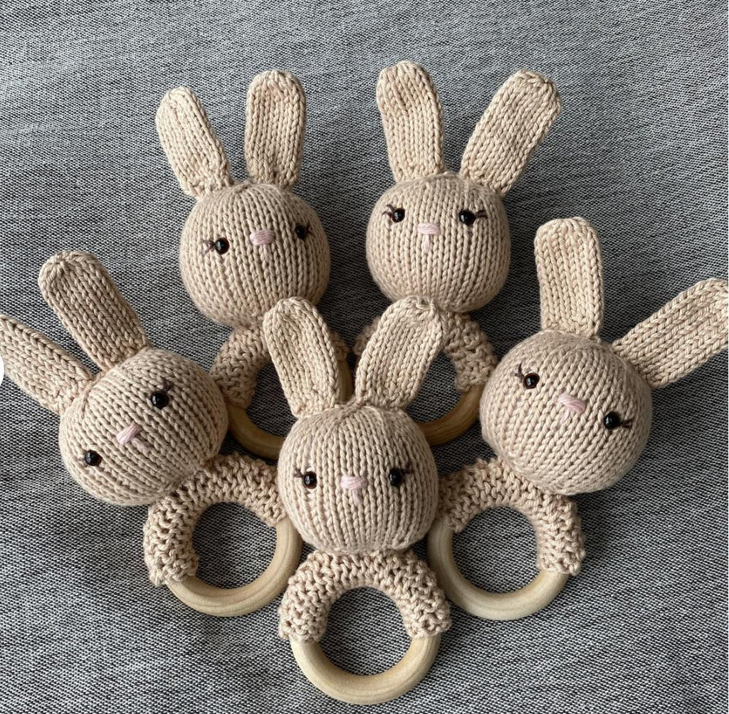 Wooden Craft Ring – Natural Maple for Diy Macrame and Teething Toys