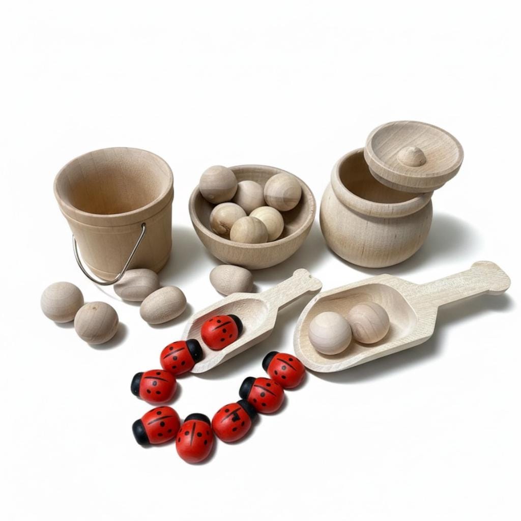 Small Wooden Bowl – Handcrafted Natural Jewelry Dish
