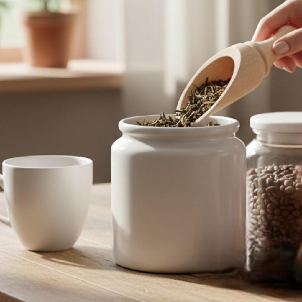 Bath Salt Scoop – Natural Wood Handcrafted Measuring Spoon