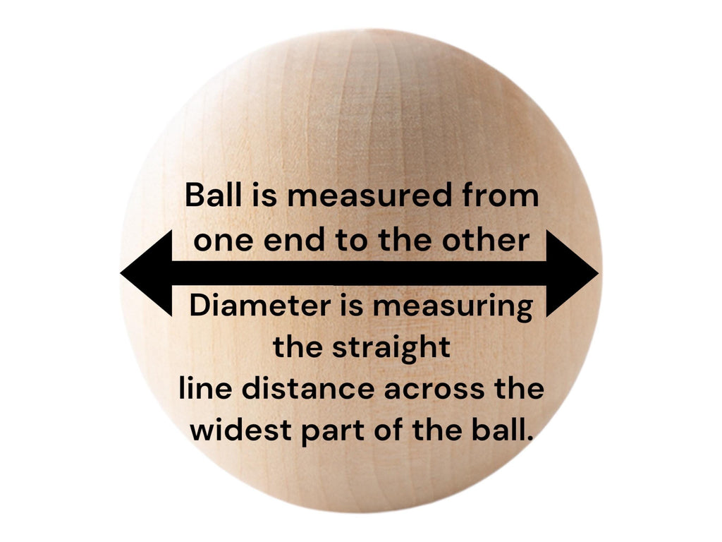 Natural Wood Sphere Craft Supply Unfinished Wooden Ball DIY Project Material Birch Round Bead Painting Activity Creative Learning Tool Educational Game Sorting Exercise Montessori Toy Making Sensory Bin Filler Hands On Exploration Multiple
