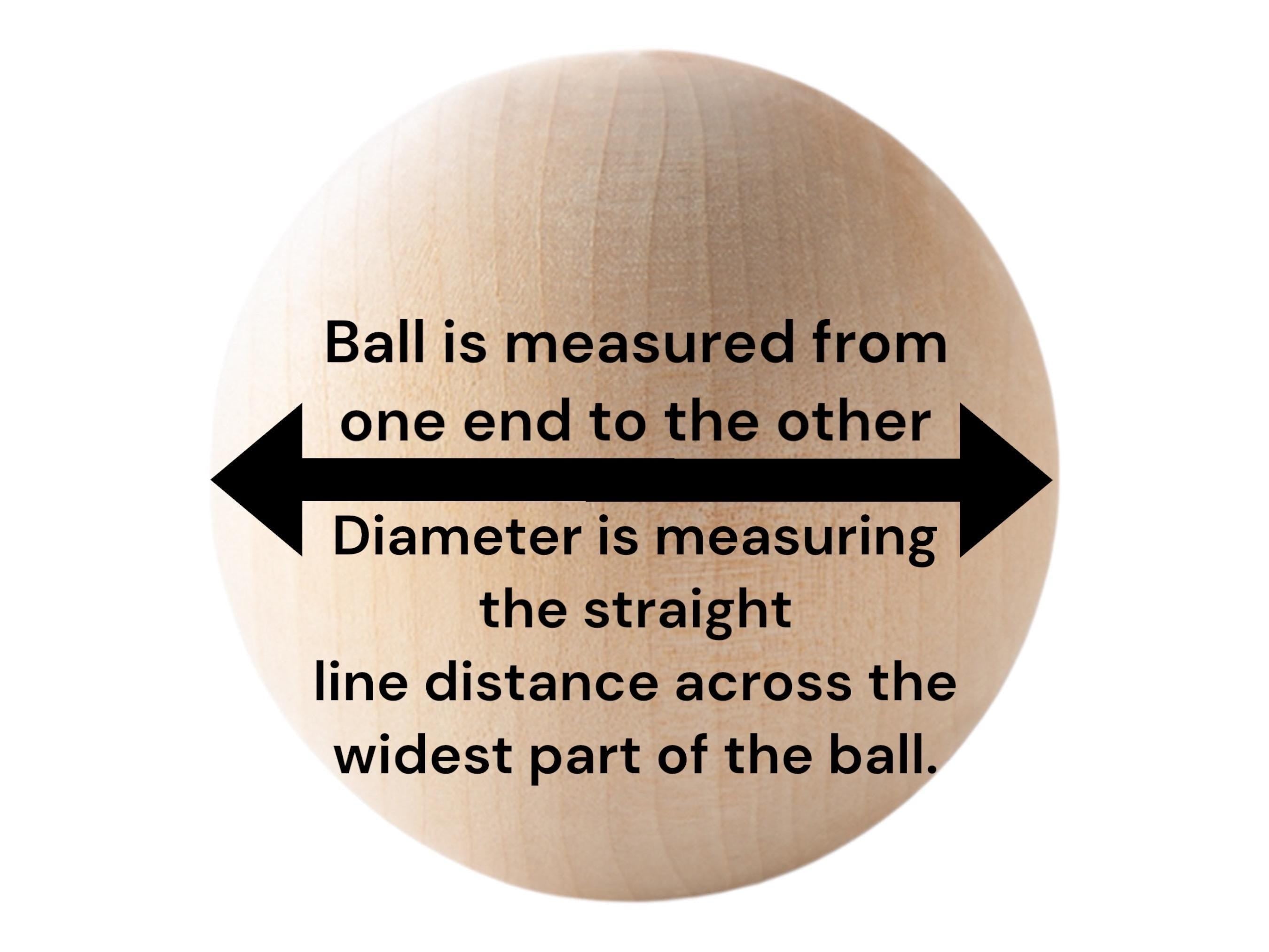 Natural Wood Sphere Craft Supply Unfinished Wooden Ball DIY Project Material Birch Round Bead Painting Activity Creative Learning Tool Educational Game Sorting Exercise Montessori Toy Making Sensory Bin Filler Hands On Exploration Multiple