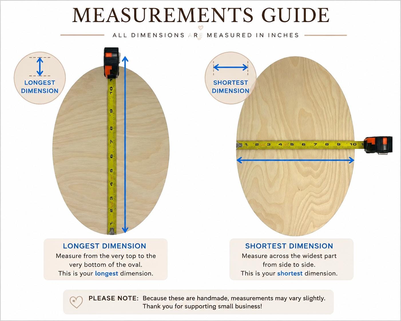 Baltic Birch Oval Blank Craft Base Wooden Shape Unfinished Wood Cutout Form Precision Cut Quality Material Smooth Surface Ready For Painting Staining Decorating DIY Craft Supplies Project Base Wreath Making Door Hanger Creation Wedding Sign