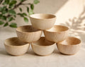 Small Wooden Bowl Handcrafted Natural Wood Jewelry Dish Mini Storage Holder Rustic Farmhouse Home Organization Light Grain Finish Smooth Sanded Safe Handling Kitchen Spice Bowl Montessori Sensory Play Material Educational Tool Minimalist