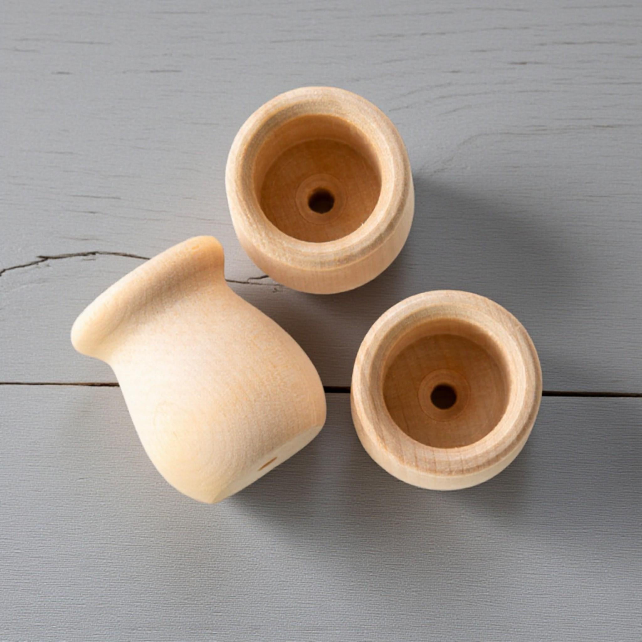 Wooden Candle Holder – Rustic Wedding Centerpiece Farmhouse Taper