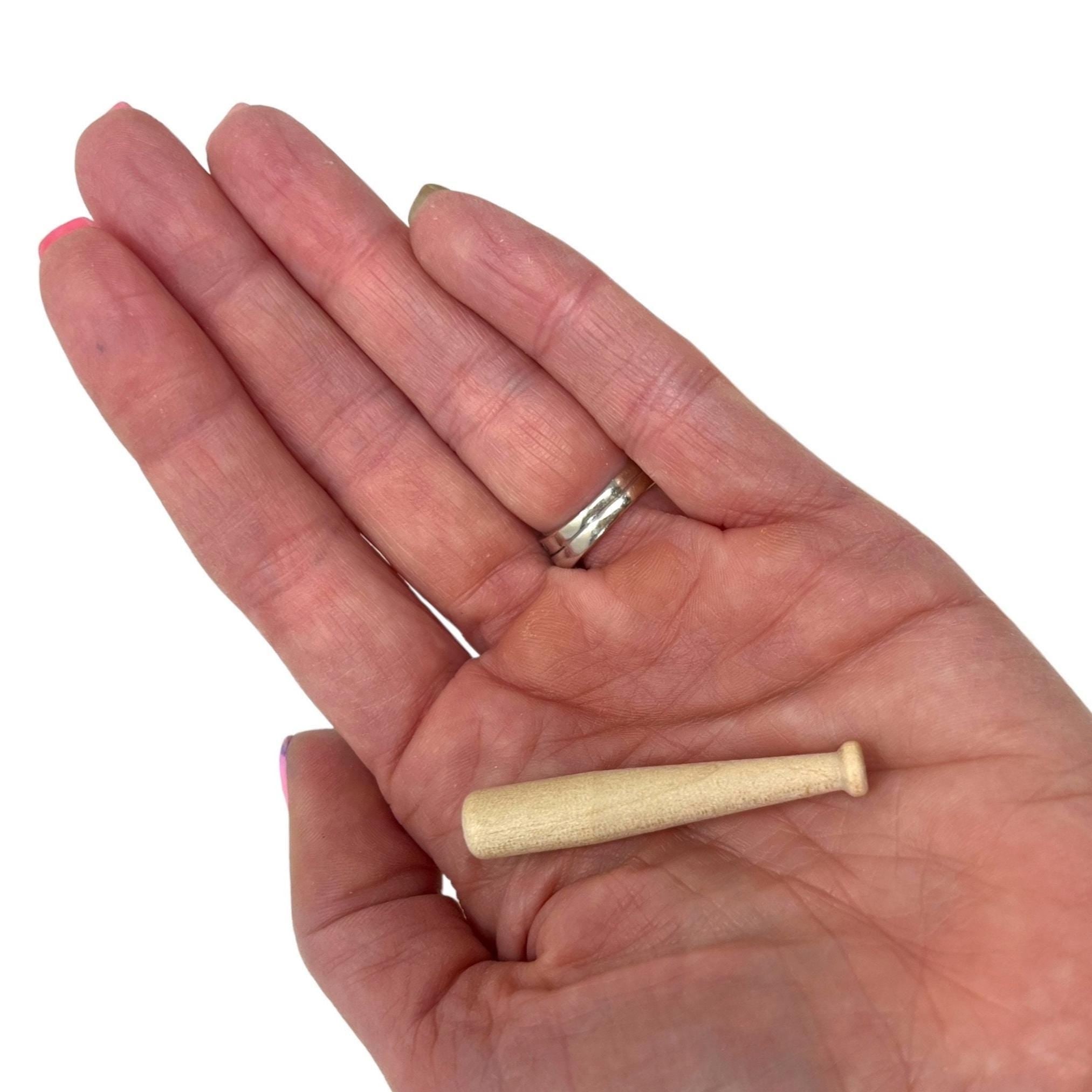 Miniature Baseball Bat – Unfinished Maple Wood Party Favor
