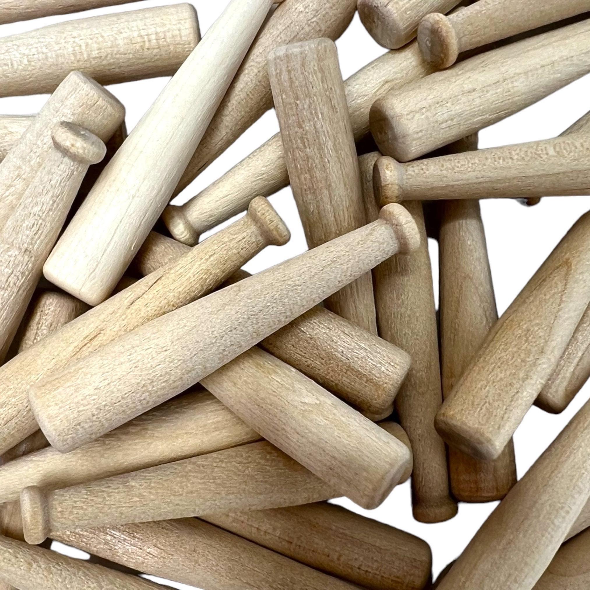 Miniature Baseball Bat – Unfinished Maple Wood Party Favor
